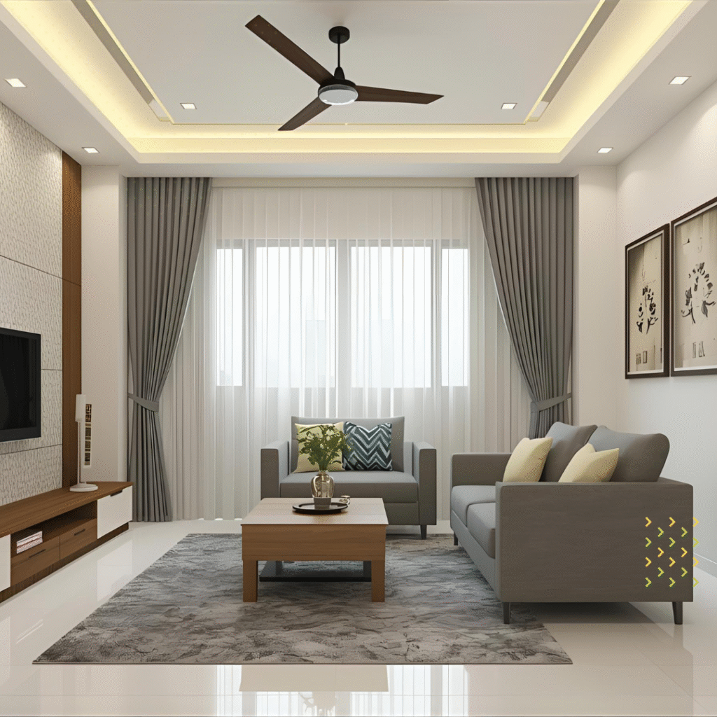 Flat Interior Designers Services in Goa-KingBuilders
