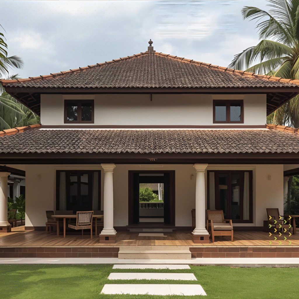 Portuguese House Renovation in Goa-KingBuilders